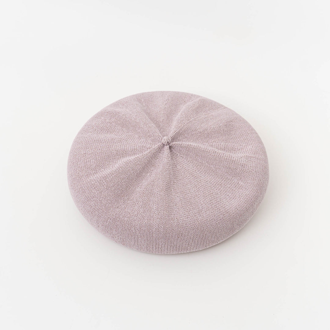 NEW 2026SS mature ha./　 beret top gather big silk MSK-2001G-H