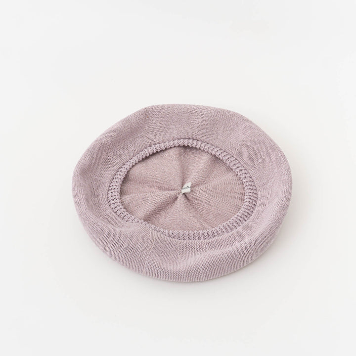 NEW 2026SS mature ha./　 beret top gather big silk MSK-2001G-H