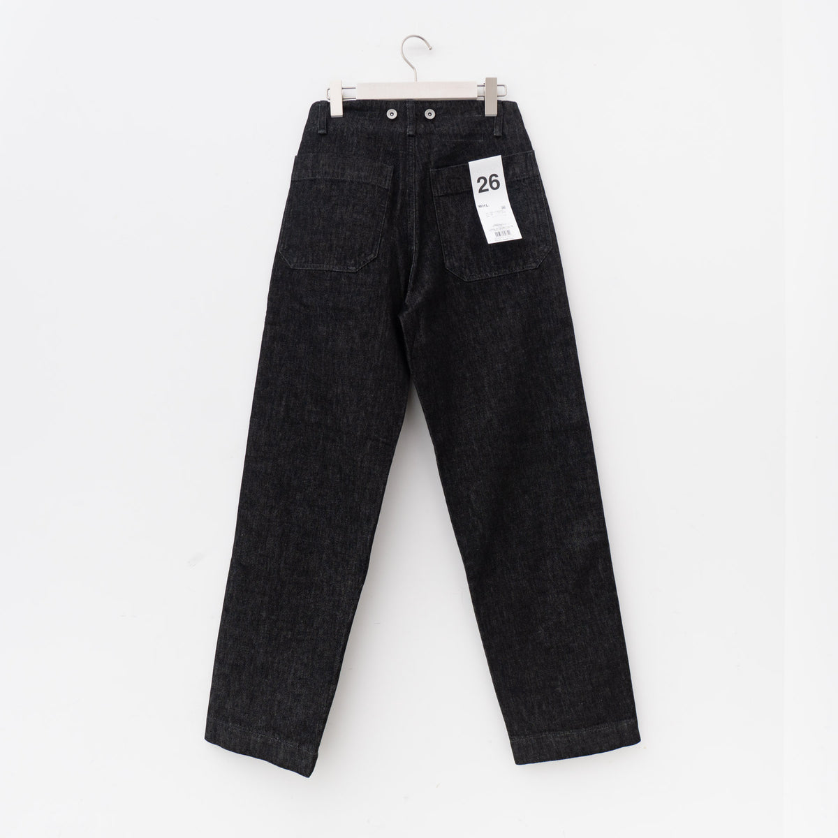 MHL.｜WOMEN　CANTON BLACK DENIM
