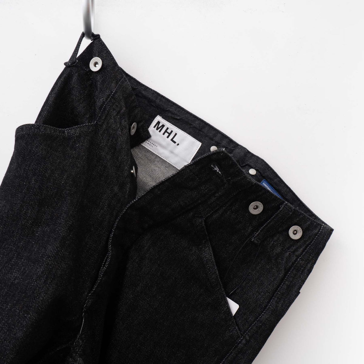 MHL.｜WOMEN　CANTON BLACK DENIM