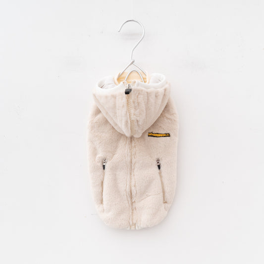 ペット用品 - GEORGE｜ECO FUR LIGHT HOODIE（BEIGE）