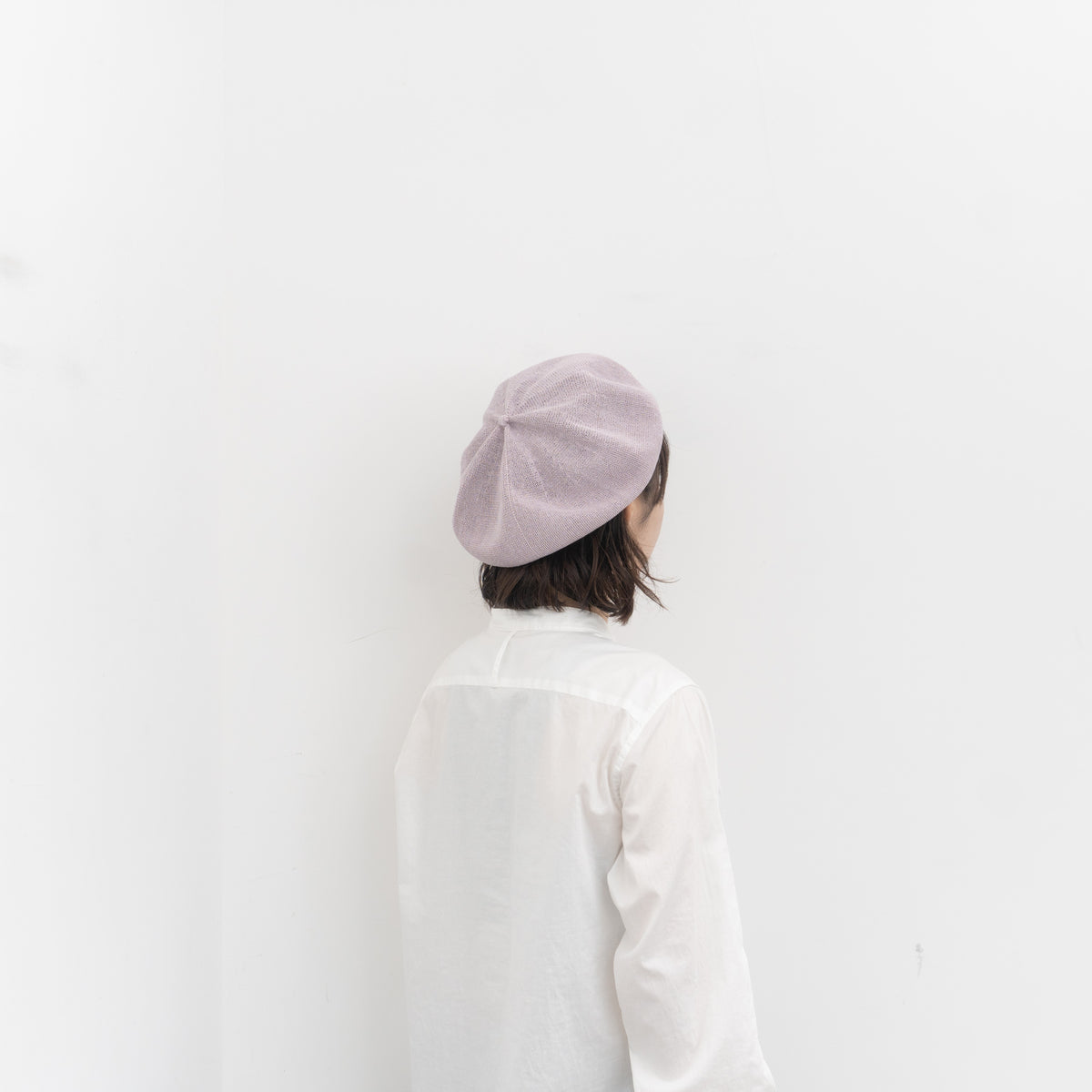 NEW 2026SS mature ha.｜beret top gather big silk MSK-2001G-H