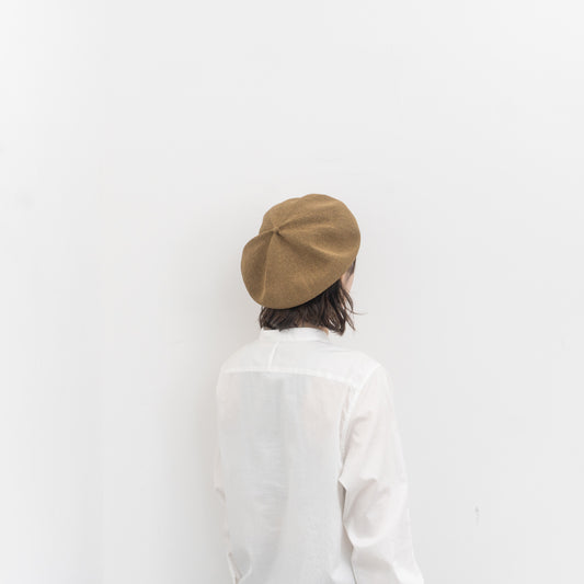 2026SS mature ha.｜beret top gather big silk MSK-2001-D