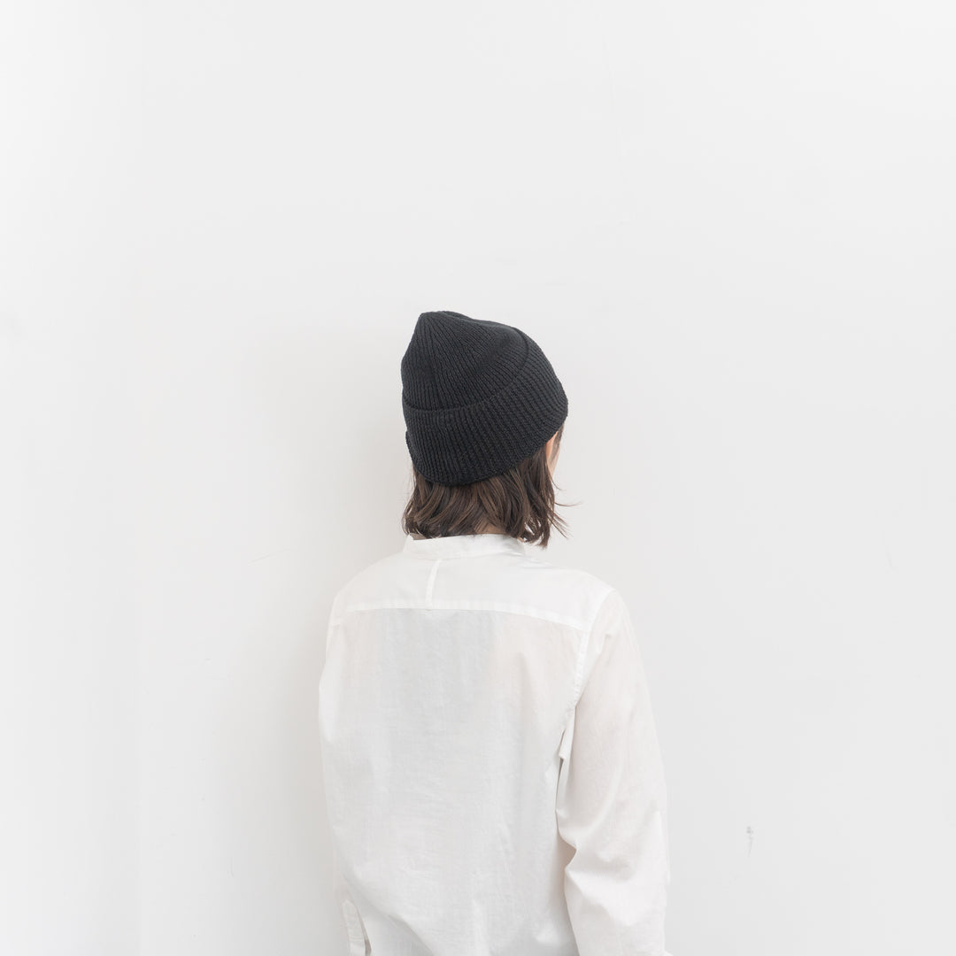 2026SS mature ha./　knit cap linen silk MLK-052-H