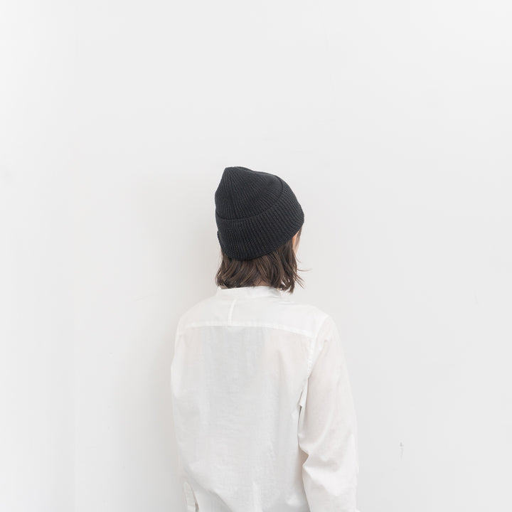 2026SS mature ha./　knit cap linen silk MLK-052-H