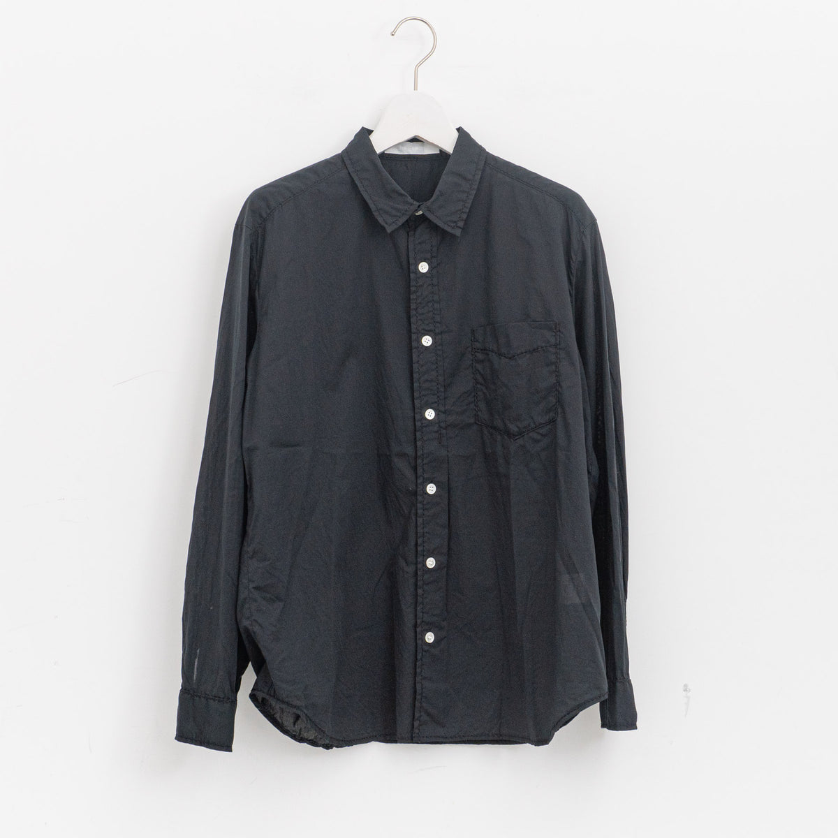 homspun｜WOMEN レギュラーシャツ 261-5300（5.black）