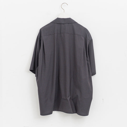 KAPTAIN SUNSHINE｜Summer Wool Open Collar SS Shirt KS26SSH02