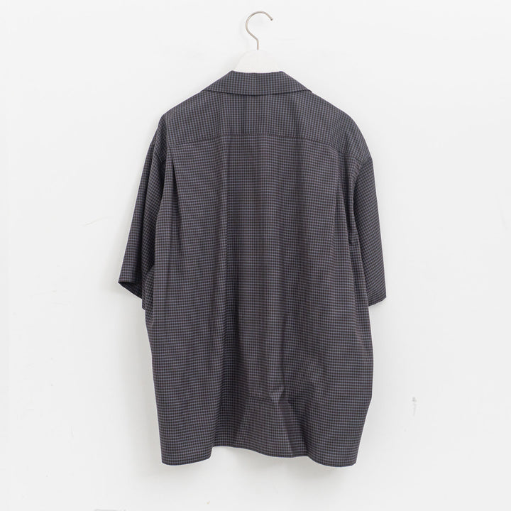 KAPTAIN SUNSHINE/　 Summer Wool Open Collar SS Shirt KS26SSH02