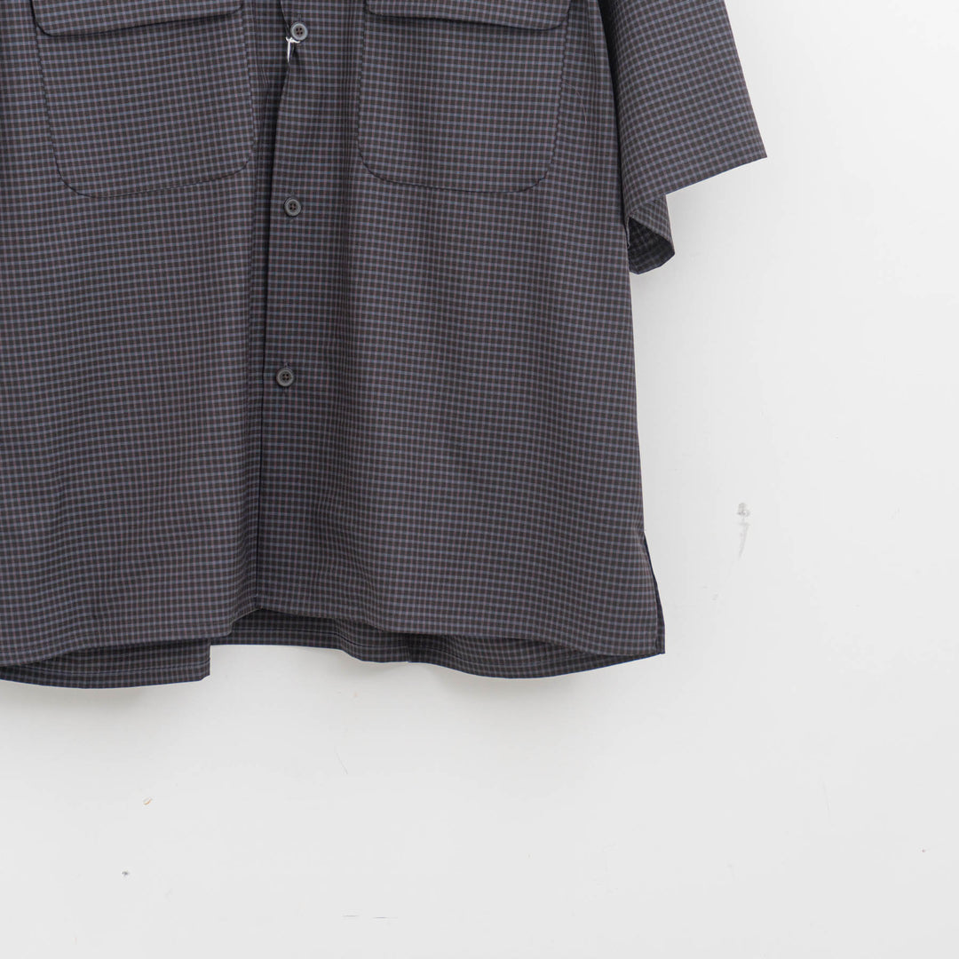 KAPTAIN SUNSHINE/　 Summer Wool Open Collar SS Shirt KS26SSH02