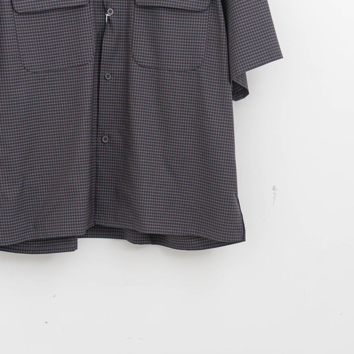 KAPTAIN SUNSHINE/　 Summer Wool Open Collar SS Shirt KS26SSH02