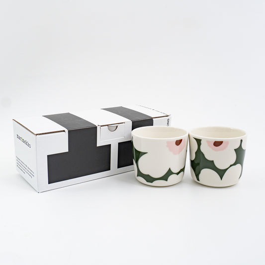 marimekko｜【日本限定】Unikko コーヒーカップセット（ハンドルなし） 52259-4-73806