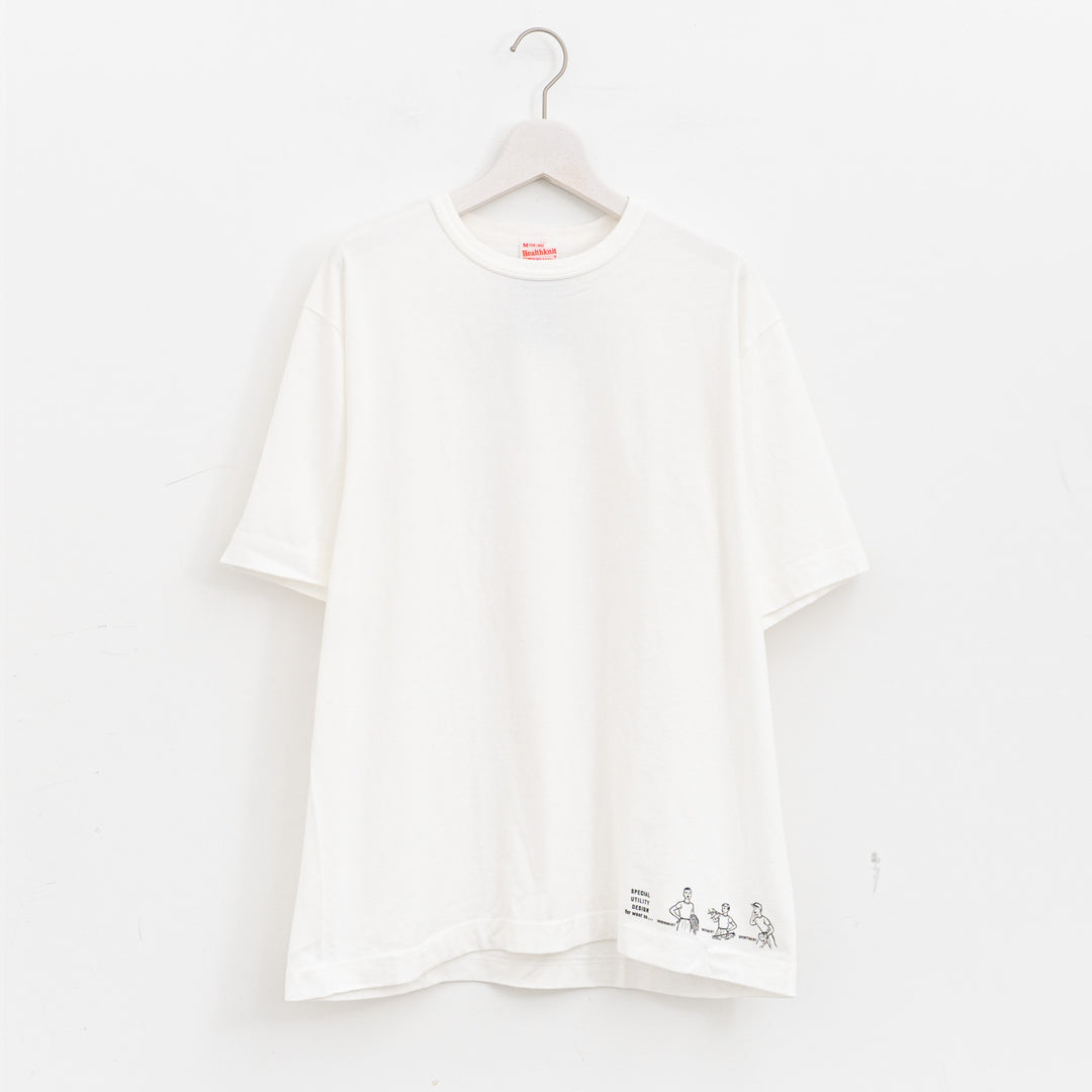 ASEEDONCLÖUD/　HW T-shirt with print 261811-Y