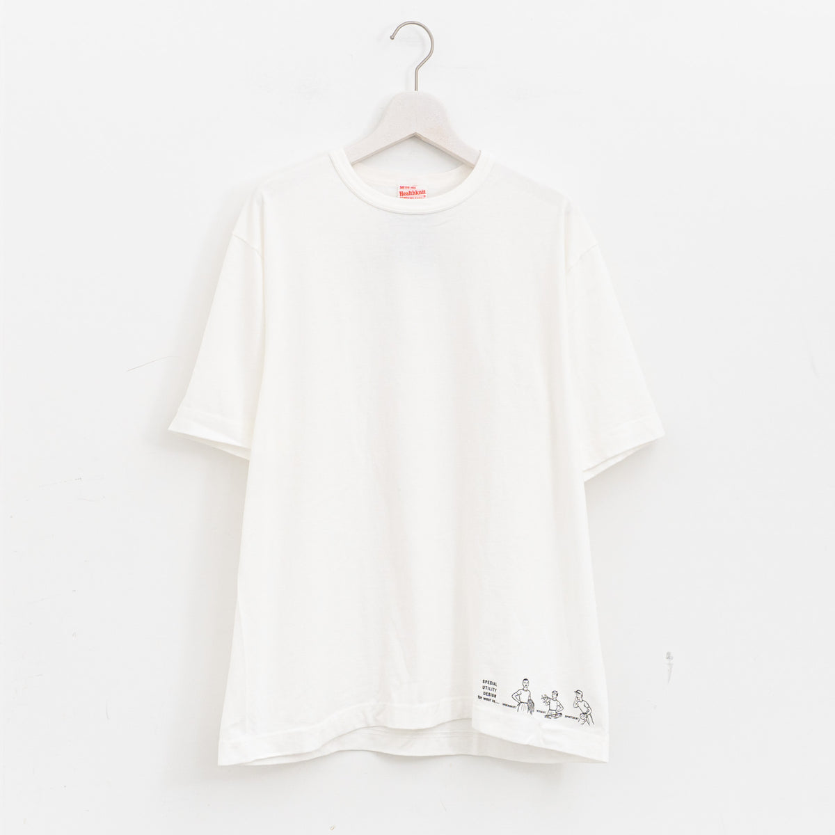 ASEEDONCLÖUD｜HW T-shirt with print 261811-D（off white）