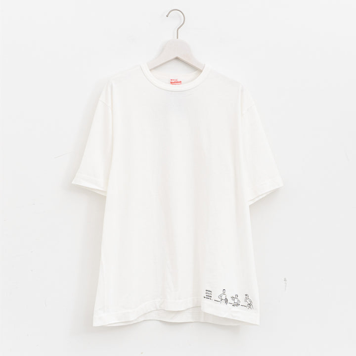 ASEEDONCLÖUD/　HW T-shirt with print 261811-Y