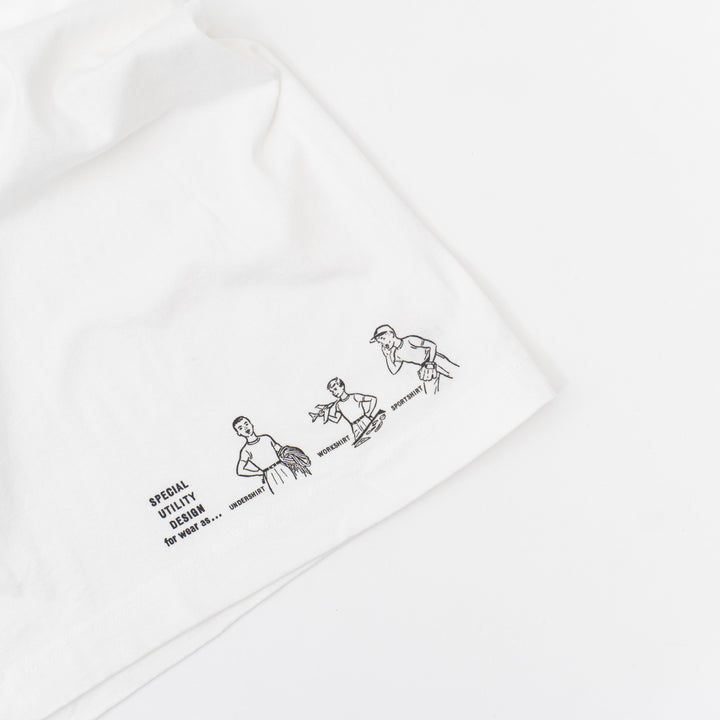 ASEEDONCLÖUD/　HW T-shirt with print 261811-Y
