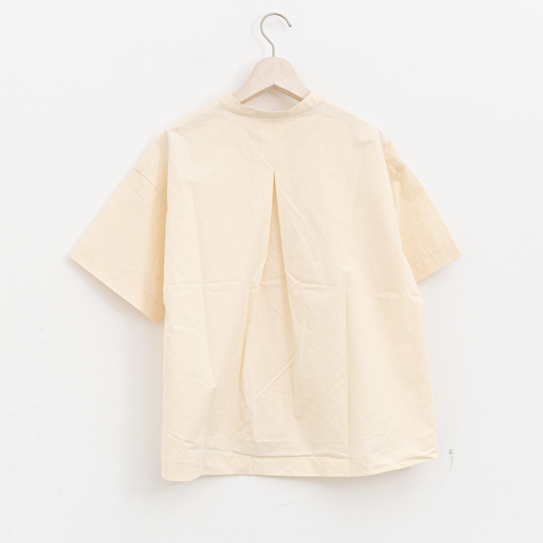TAYUTAU/ダッチカラー半袖シャツ　Y319061