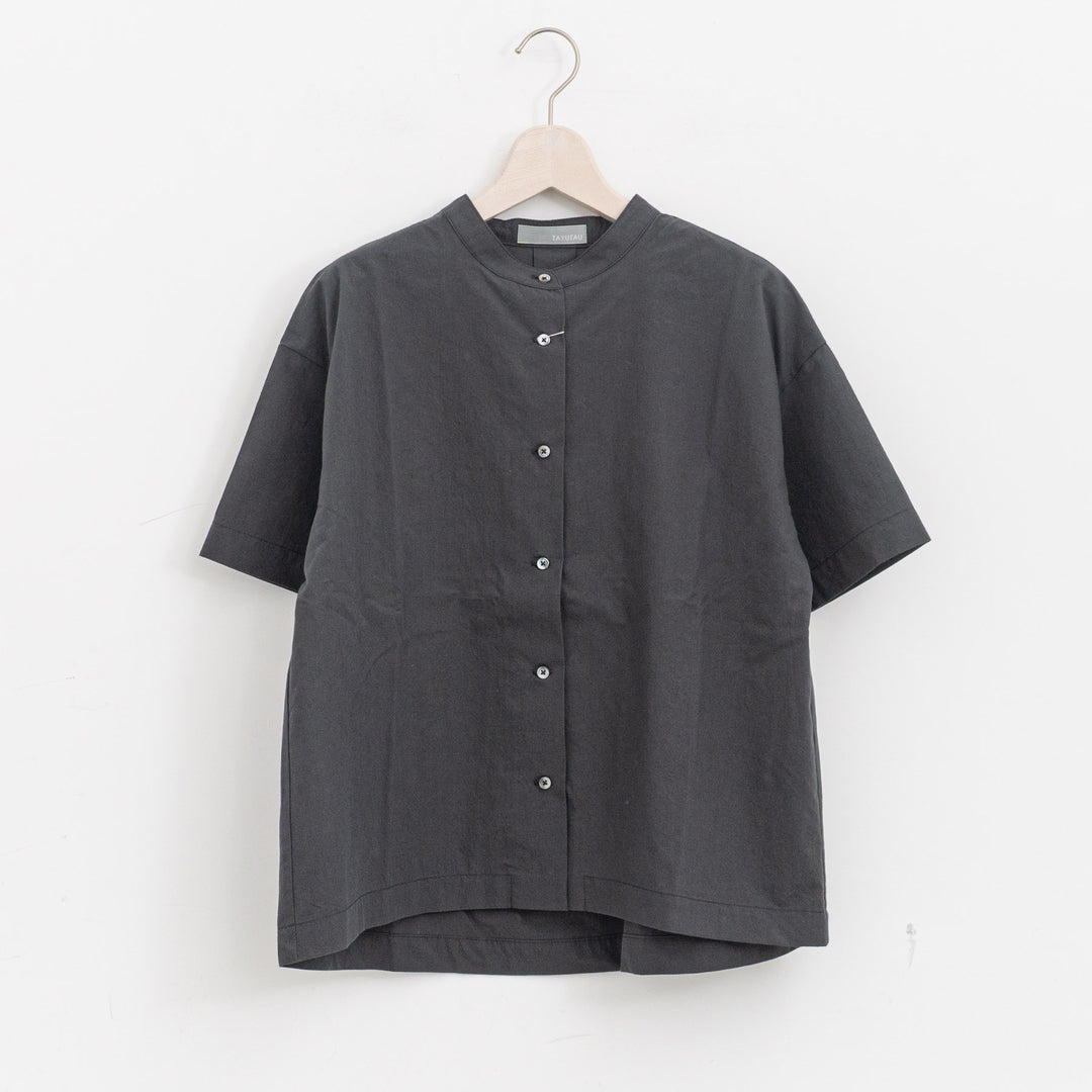 TAYUTAU/ダッチカラー半袖シャツ　Y319061