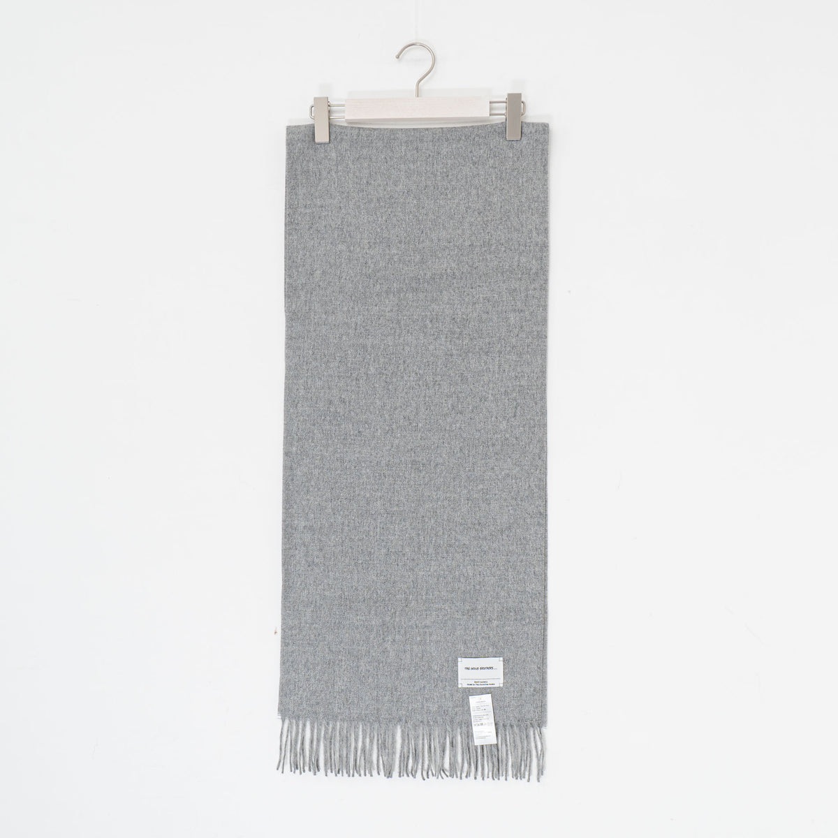 THE INOUE BROTHERS...｜Brushed Scarf TIB23-AL2001ML 2023AW（LT.GREY）