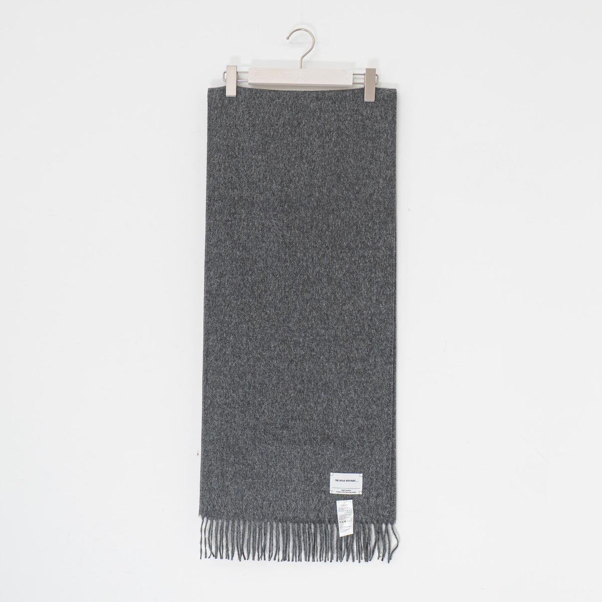 THE INOUE BROTHERS...｜Brushed Scarf TIB23-AL2001ML 2023AW（GREY）