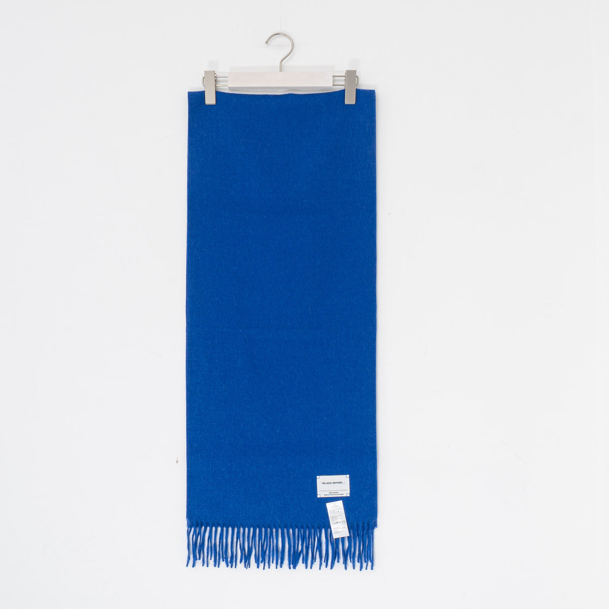 THE INOUE BROTHERS...｜Brushed Scarf TIB23-AL2001ML 2023AW（ELECTRIC BLUE）