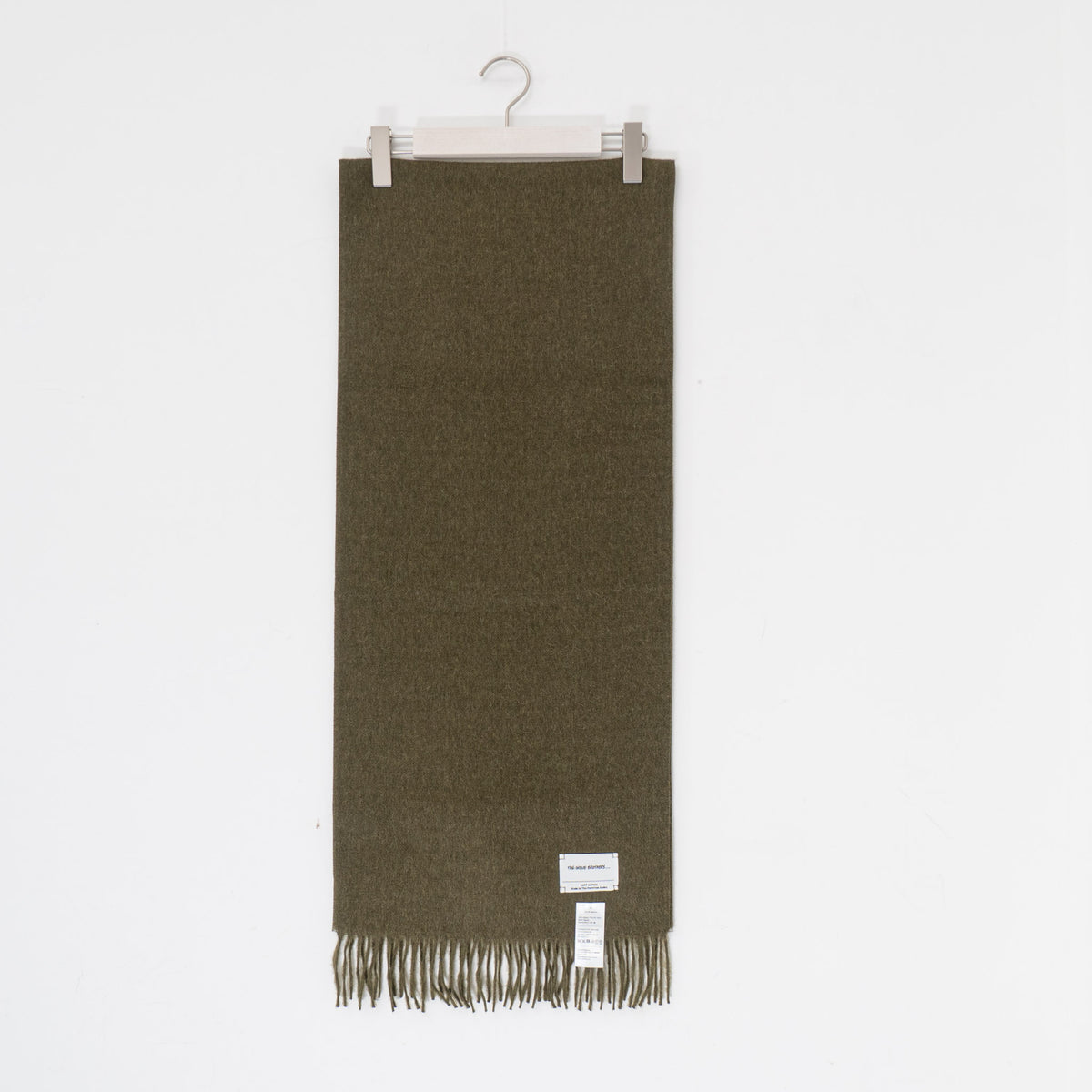 THE INOUE BROTHERS...｜Brushed Scarf TIB23-AL2001ML 2023AW（KHAKI）