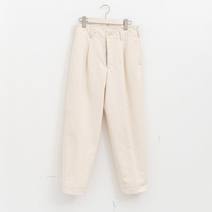 ASEEDONCLÖUD/　HW classic trousers 261509-Y