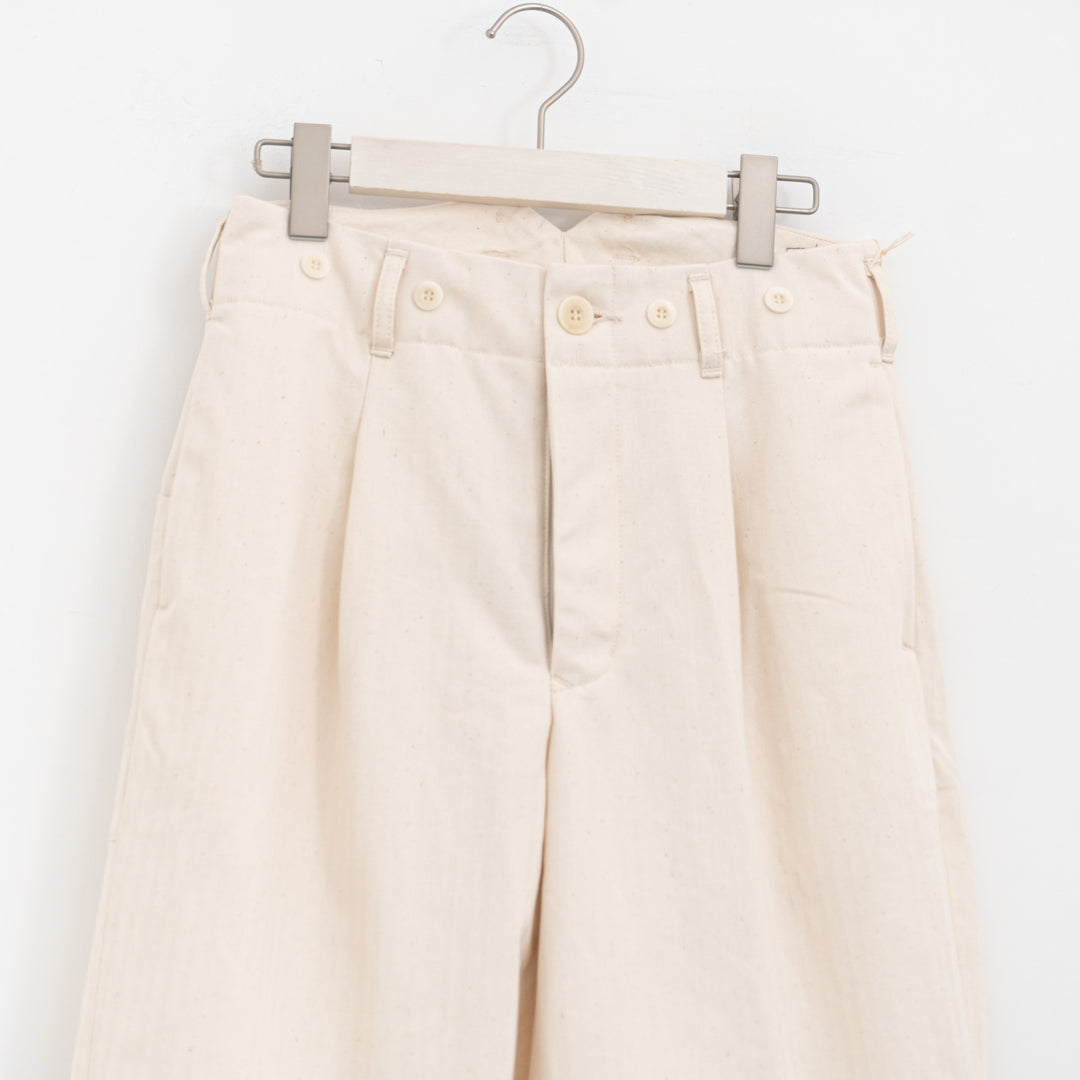 ASEEDONCLÖUD/　HW classic trousers 261509-Y