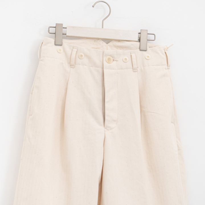 ASEEDONCLÖUD/　HW classic trousers 261509-Y
