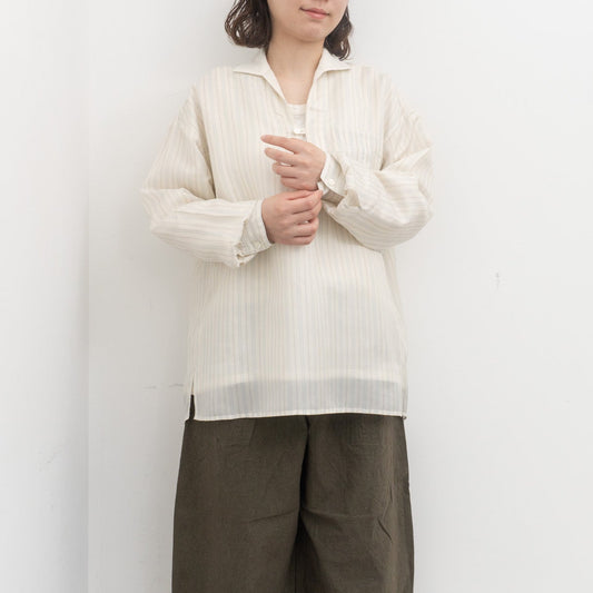 【SALE】ASEEDONCLÖUD｜WOMEN　Merchant Reversible Shirt 261604-Y