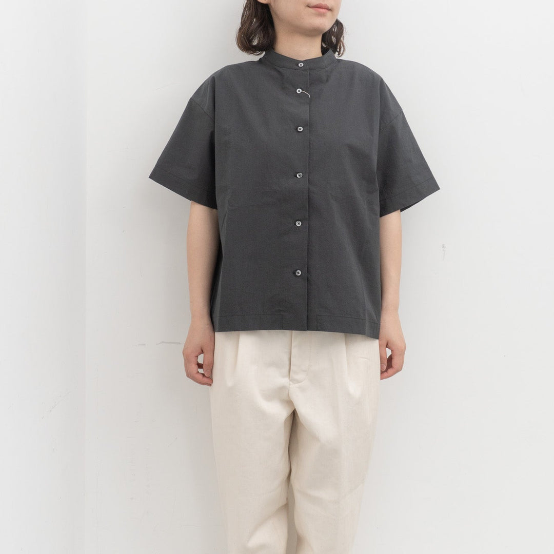TAYUTAU/ダッチカラー半袖シャツ　Y319061