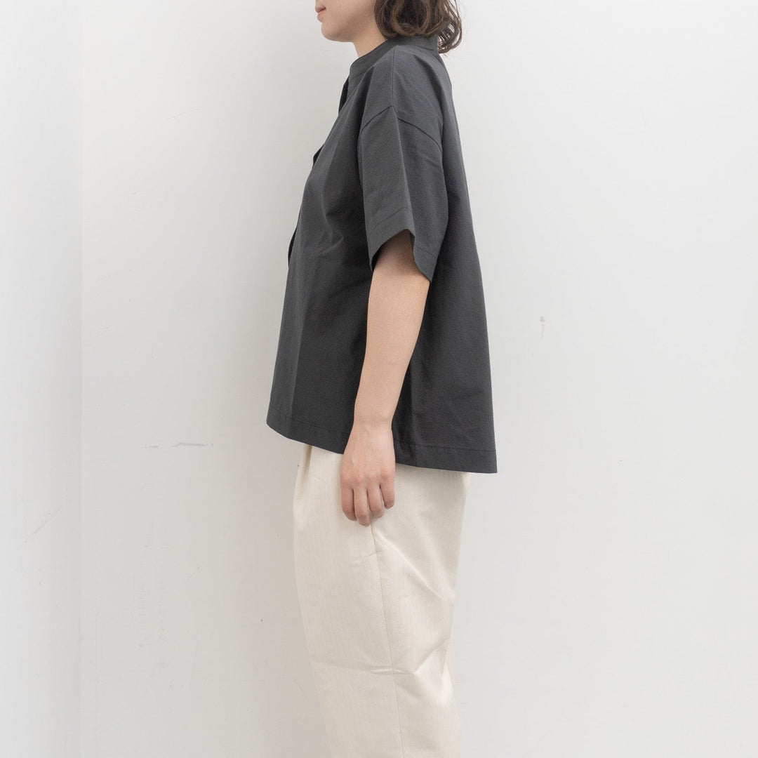 TAYUTAU/ダッチカラー半袖シャツ　Y319061