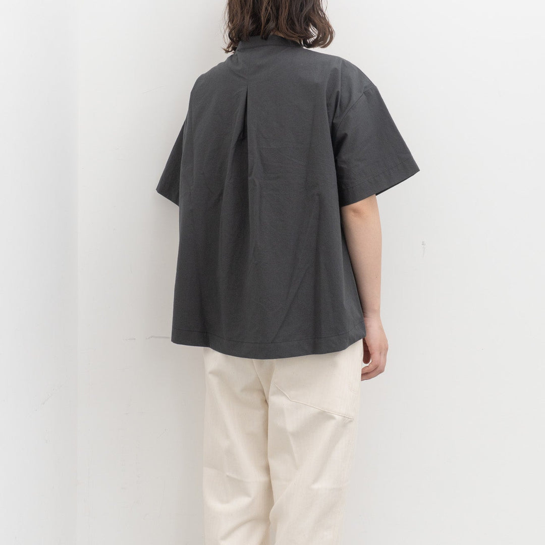 TAYUTAU/ダッチカラー半袖シャツ　Y319061