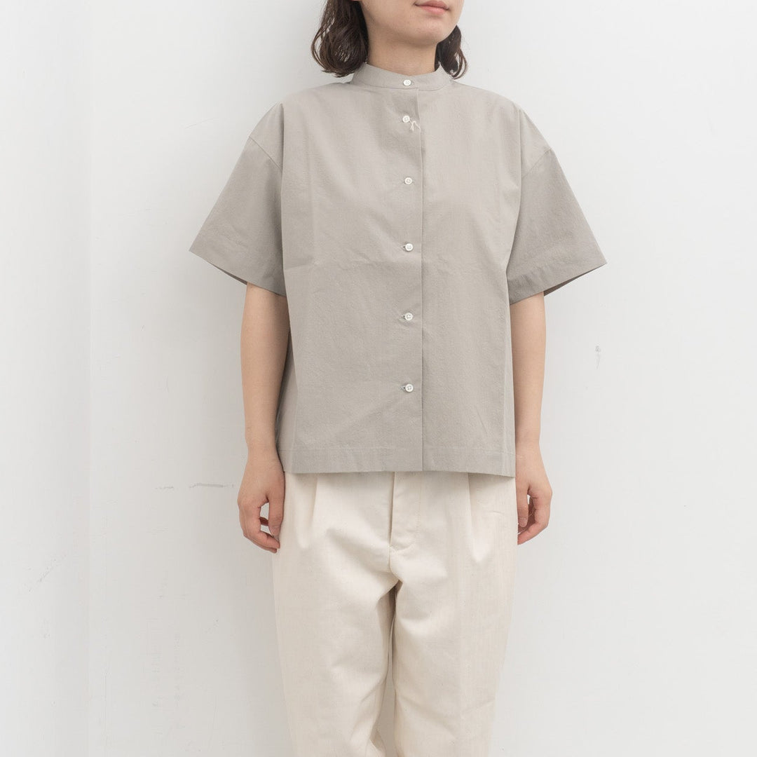 TAYUTAU/ダッチカラー半袖シャツ　Y319061