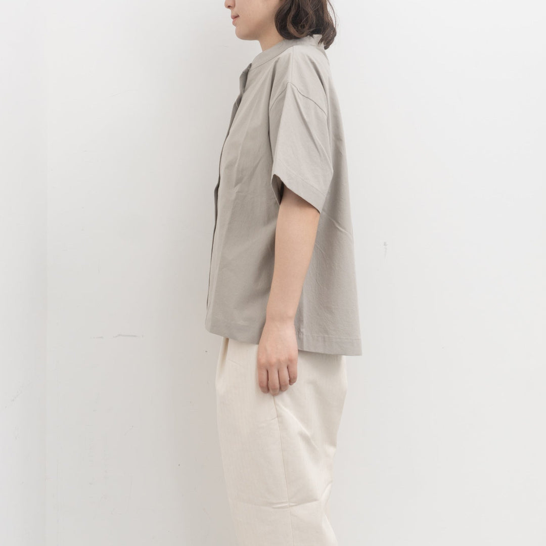 TAYUTAU/ダッチカラー半袖シャツ　Y319061