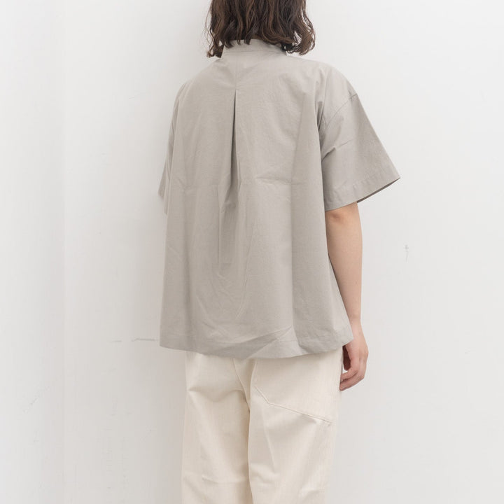 TAYUTAU/ダッチカラー半袖シャツ　Y319061