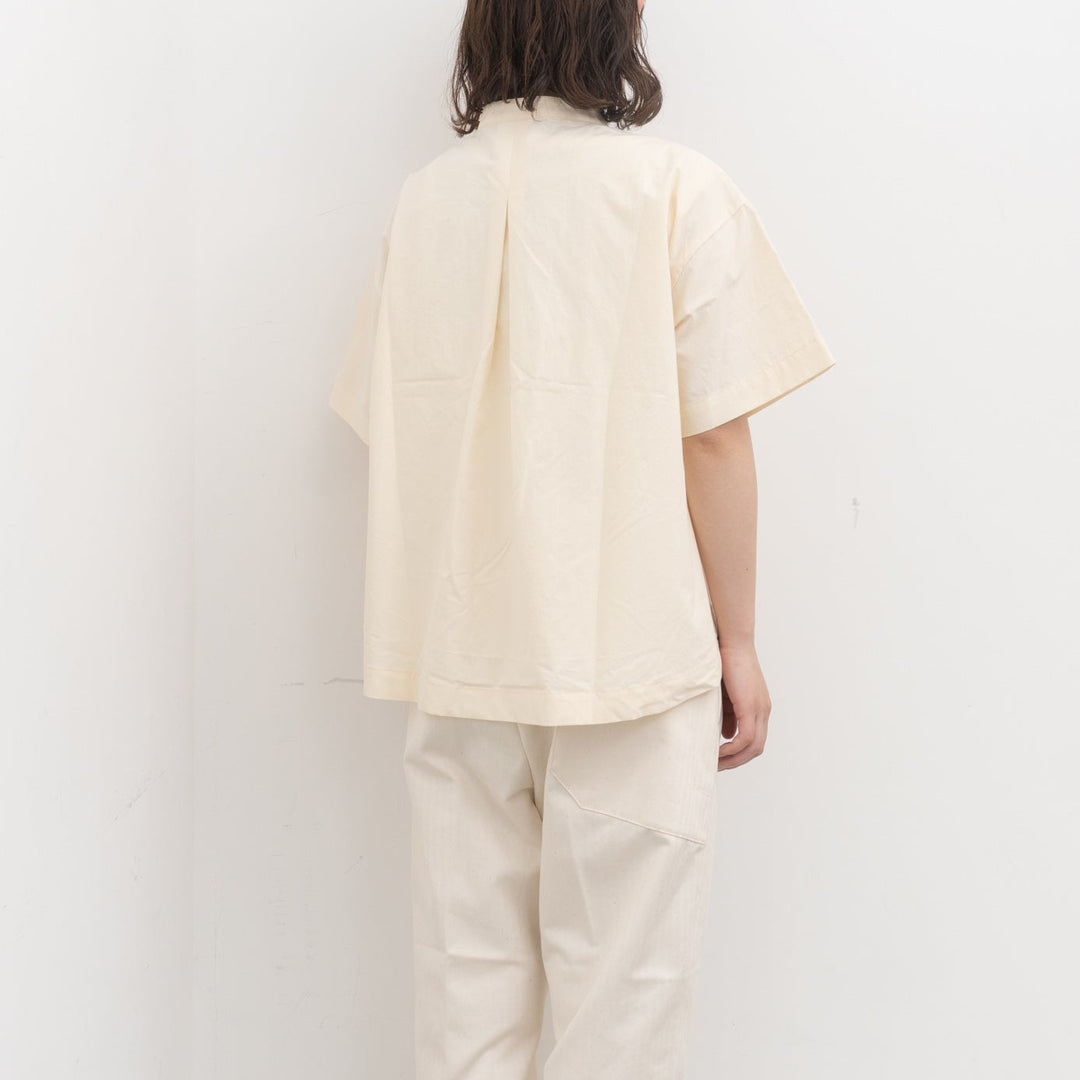 TAYUTAU/ダッチカラー半袖シャツ　Y319061