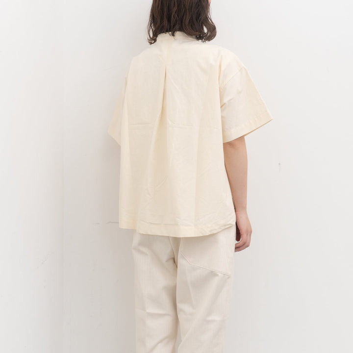 TAYUTAU/ダッチカラー半袖シャツ　Y319061