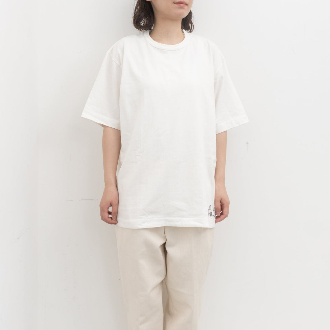 ASEEDONCLÖUD/　HW T-shirt with print 261811-Y