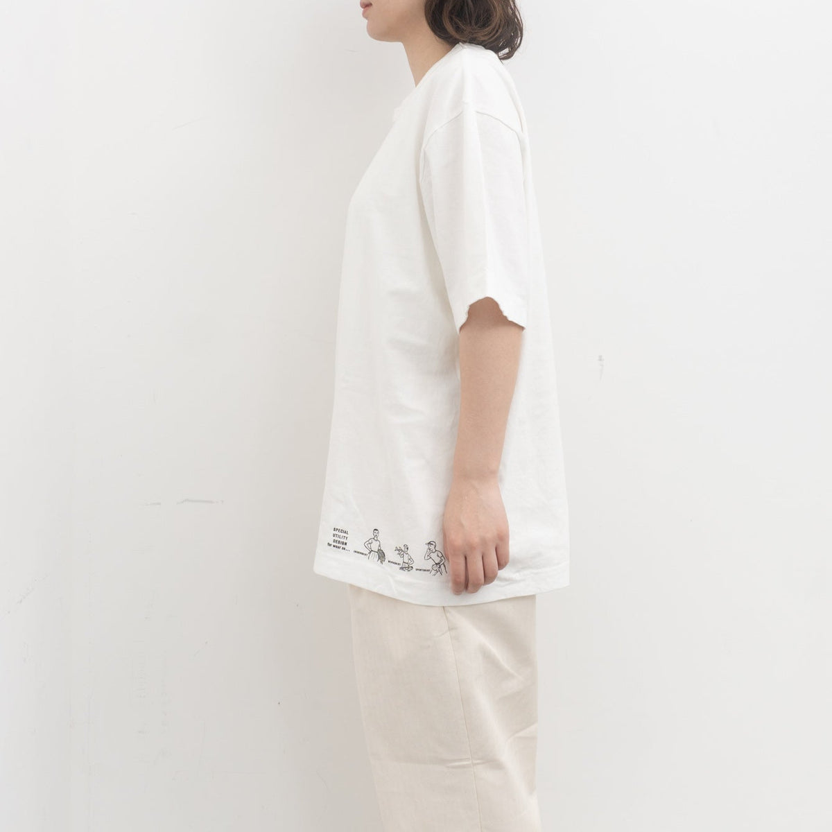 ASEEDONCLÖUD｜HW T-shirt with print 261811-D