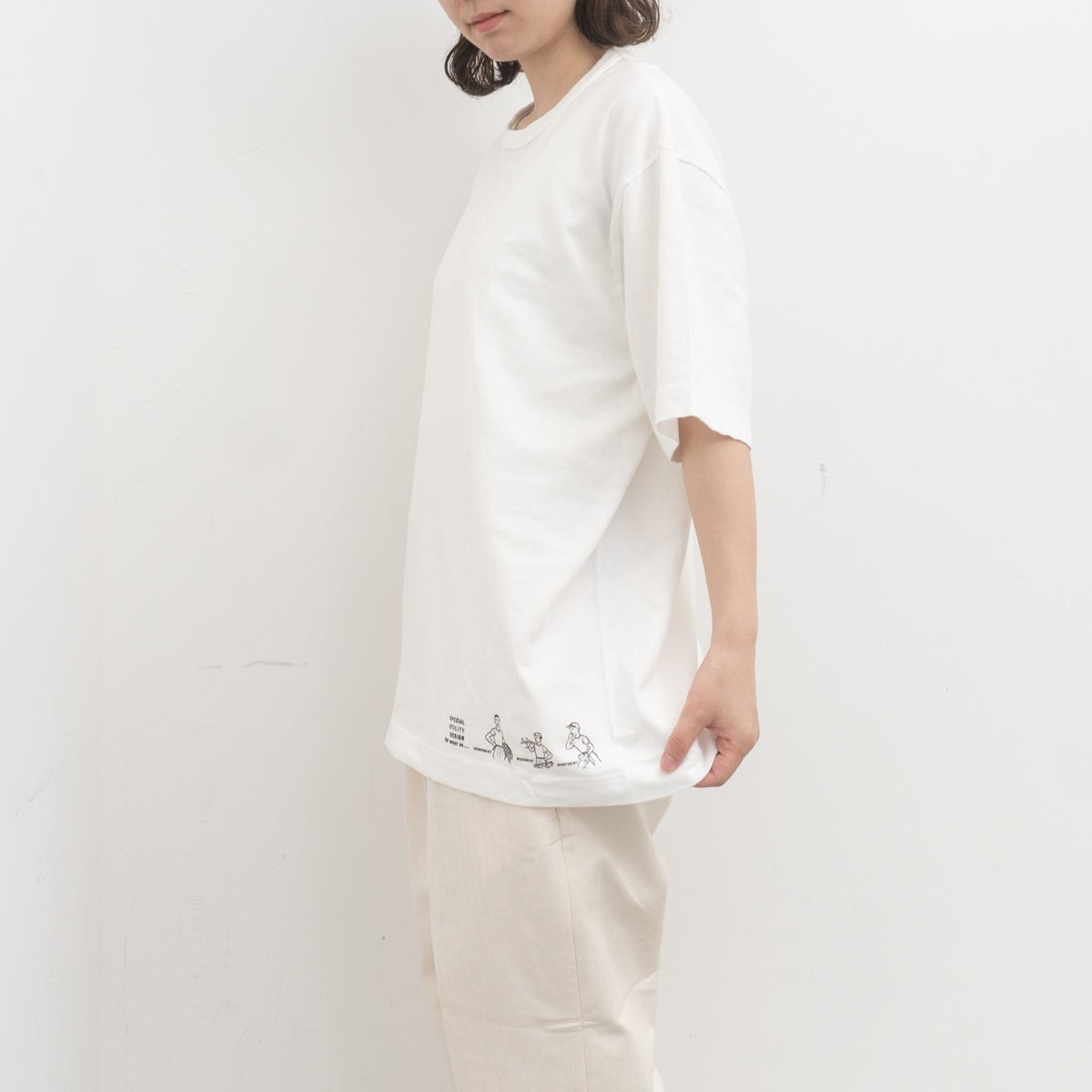 ASEEDONCLÖUD｜HW T-shirt with print 261811-D