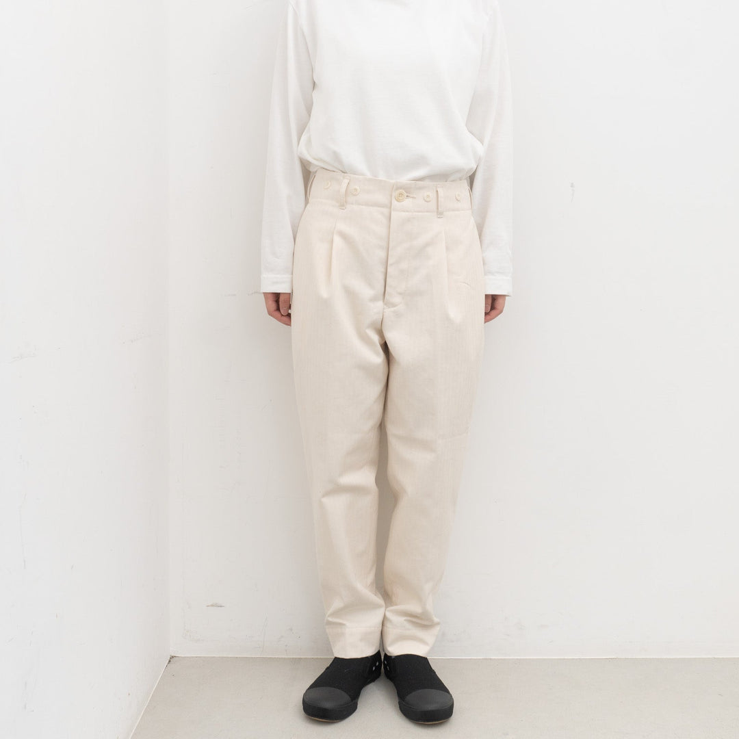 ASEEDONCLÖUD/　HW classic trousers 261509-Y