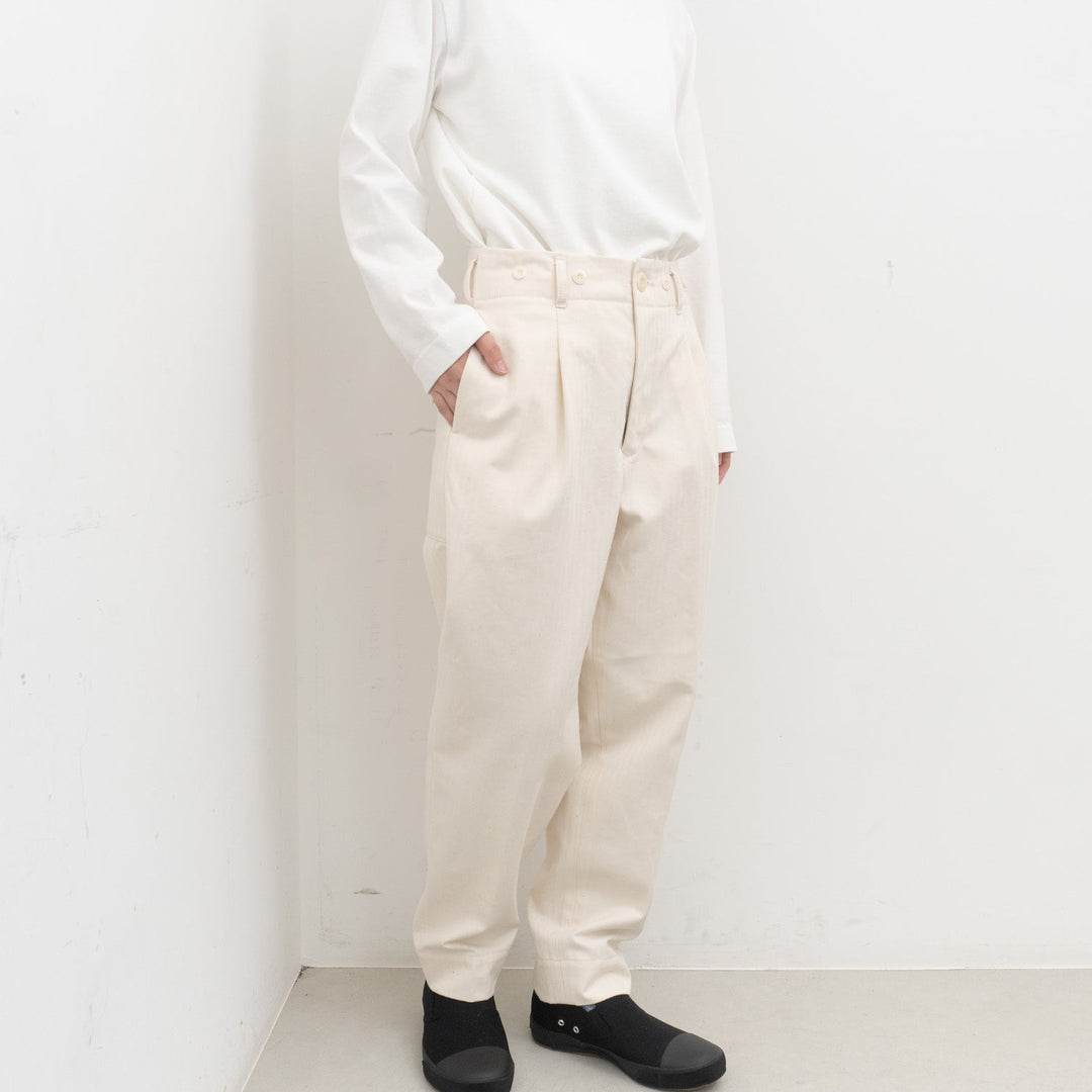ASEEDONCLÖUD/　HW classic trousers 261509-Y