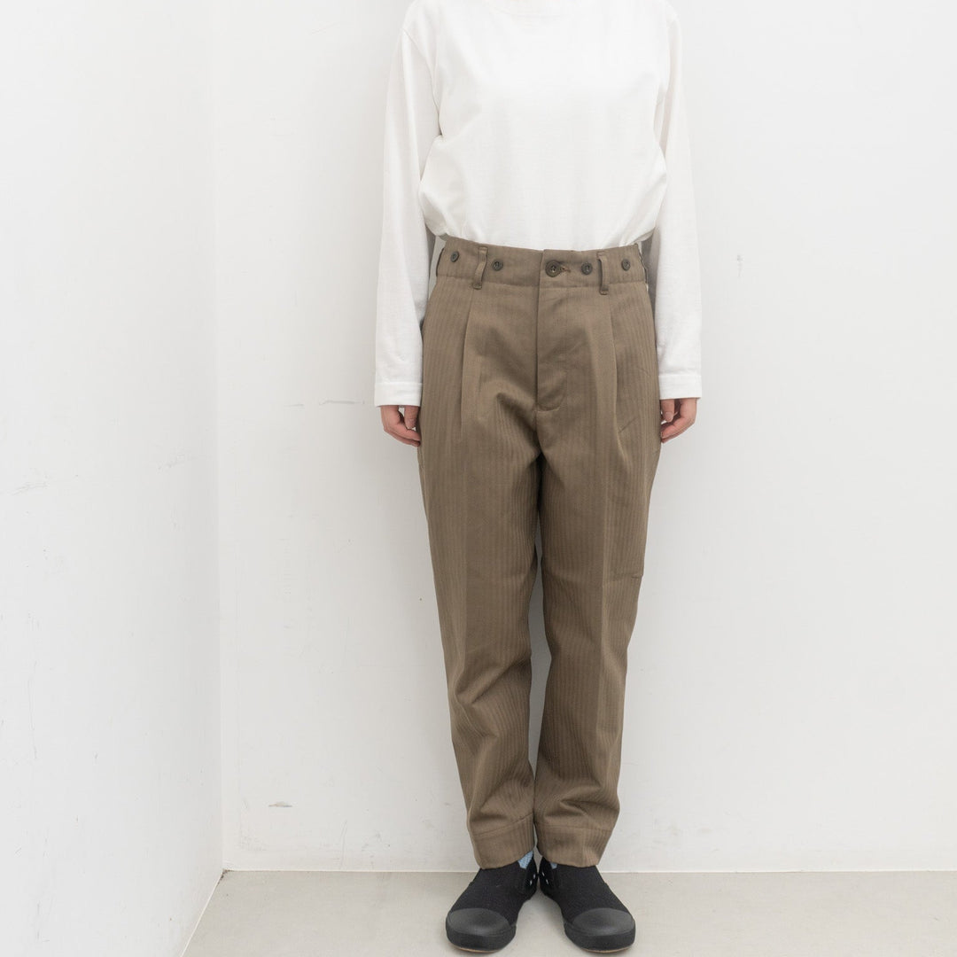 ASEEDONCLÖUD/　HW classic trousers 261509-Y