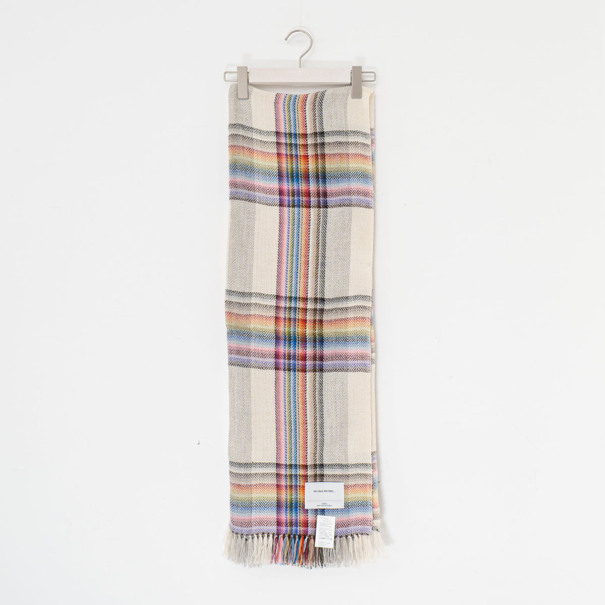 THE INOUE BROTHERS...｜Multi Colored Scarf TIB23-AL5001ML/TIB-ALAC5001ML（WHITE）
