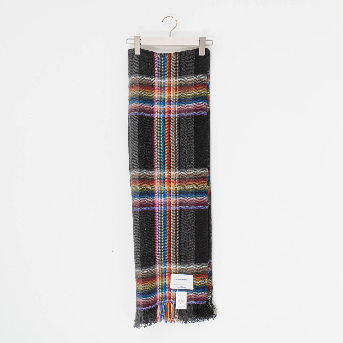 THE INOUE BROTHERS...｜Multi Colored Scarf TIB23-AL5001ML/TIB-ALAC5001ML（BLACK）