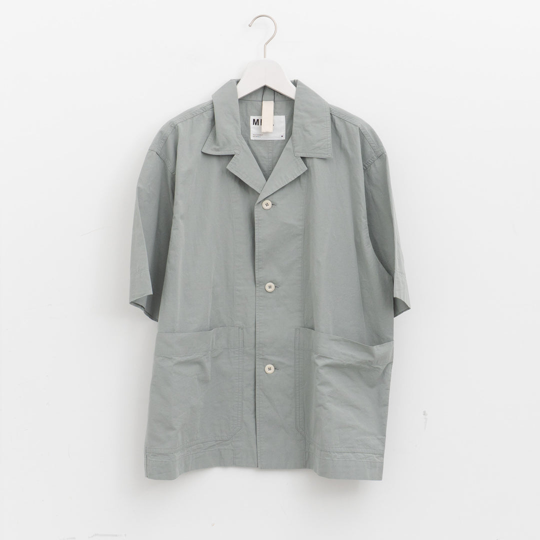MHL./MEN　SANDED COTTON LINEN SHIRT 596-6150215-suomi