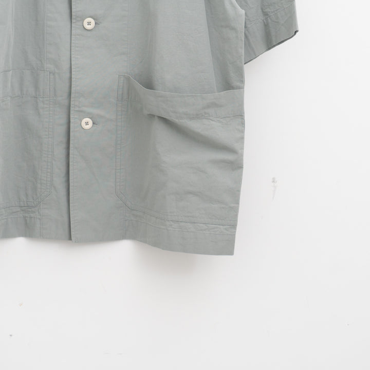 MHL./MEN　SANDED COTTON LINEN SHIRT 596-6150215-suomi