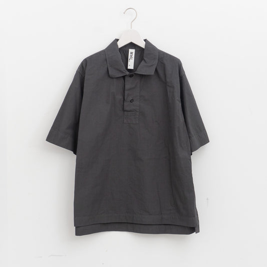 MHL.｜MEN　COMPACT COTTON POPLIN SHIRT 596-6150219-suomi（022.mid grey）