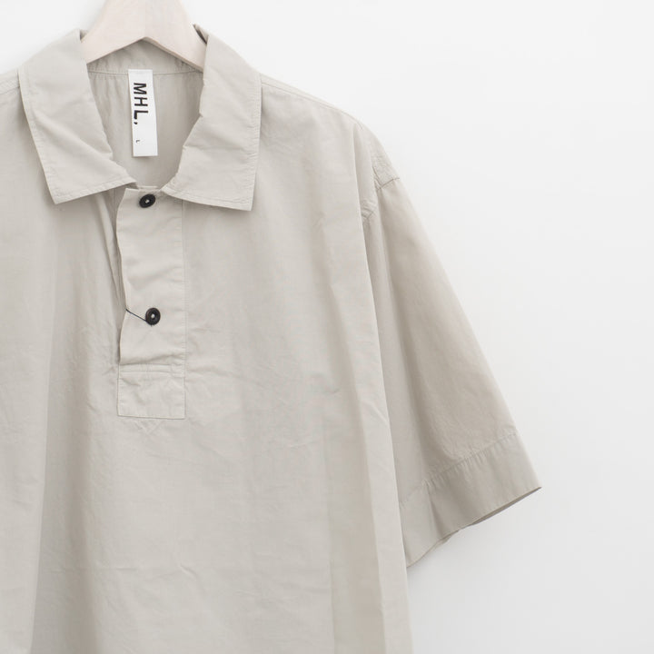 MHL./MEN　COMPACT COTTON POPLIN SHIRT 596-6150219-suomi
