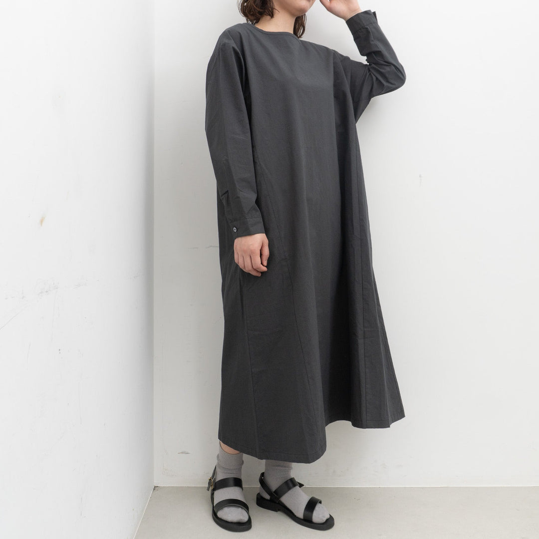 TAYUTAU/　近江晒クルーネックワンピース　Y319062